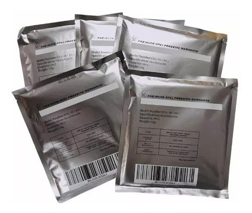  5 Pack Membrana Cryolipolisis 34x42 Cm Antifreezing Fazjeune