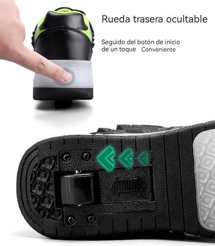 Luces Led For Ruedas Ocultables Heelys For Patines For Ni