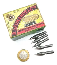 Comprar 5 Plumas Antiguas Euenka Inglesas (sin Caja) - Escritorio