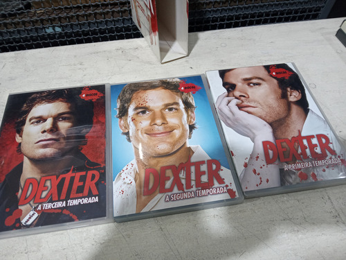 Dvd Dexter/ Temporadas 1,2 E 3 (Usado)