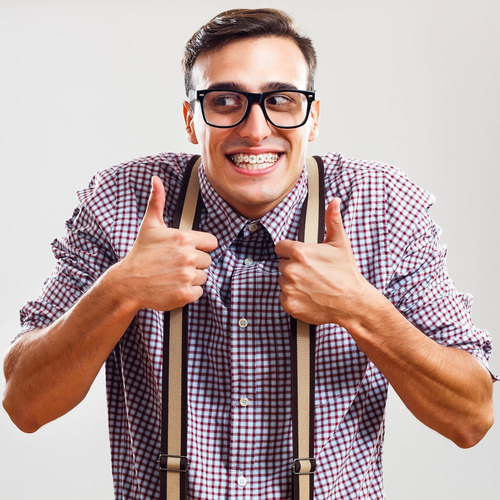 Skeleten Gafas De Disfraz Retro De Nerd, Gafas Hipster Negra