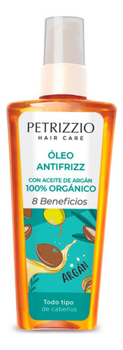 Petrizzio Oleo Capilar Argan Anti Frizz 100ml