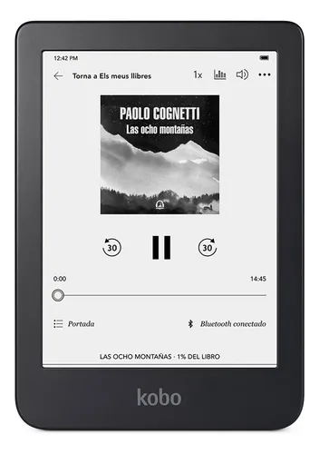 Kobo Clara 2E - 6 polegadas - cor azul - eReader