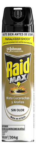 Raid Max Mata Cucarachas Sin Olor X 360cc Pack X3unidades