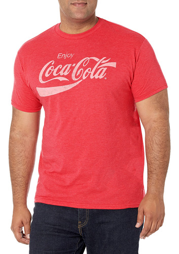 Coca-cola Camiseta Clasica Con Logotipo Vintage De Coca-cola