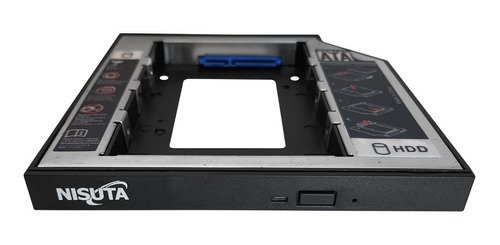 Caddy Segundo Disco Notebook Hdd Sata O Ssd Windows 12,7mm