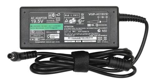 Cargador Sony Vaio Vgn-fs 19.5v/2.3a 45w Punta 6.4x4.4 Pin C