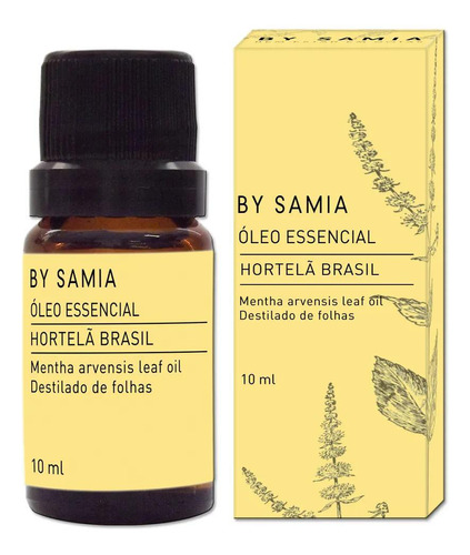 Óleo Essencial Hortelã Do Brasil 10ml By Samia