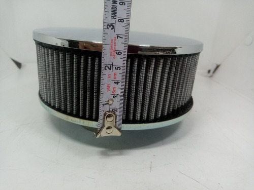 Imagen 3 de 9 de Empi Filtro De Aire Cromado 6.5 Pulgadas Para Vocho