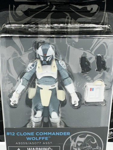 Star Wars The Black Series Clone Commander Wolffe 3.75 #12