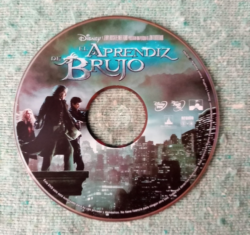 Blu Ray + Dvd El Aprendiz De Brujo . Original. Usada (Usado)