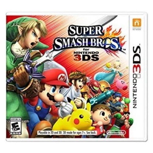 Juego Super Smash Bros Para 3ds Sellado Excelente Condición