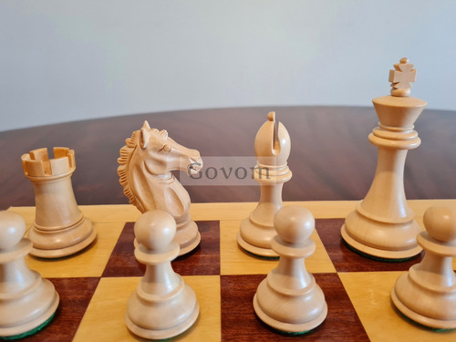 Ajedrez Piezas Madera Profesional Staunton Arabe Paduak