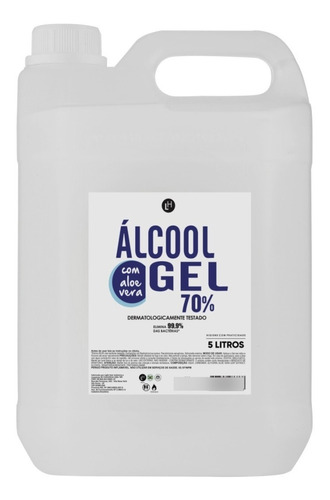 Galão Álcool Gel 5 Litros 