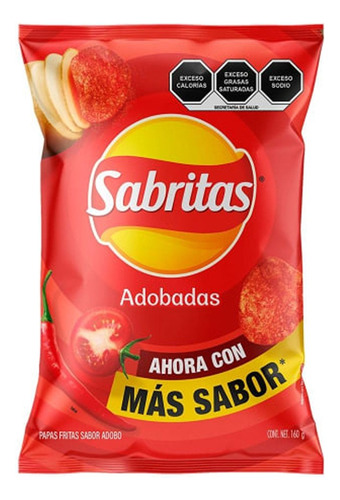 Sabritas Adobadas 160 G 10 Pzas
