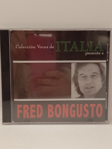 Fred Bongusto Colección Voces De Italia Cd Nuevo Disqrg