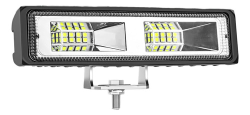 Kit 2 Farol De Milha Led Mini Barra 16 Leds 48w Bivolt Par