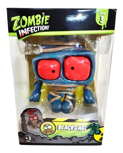 Muñeco Blackdage-zombie Infection-serie 3-faydi 11 Cm E.full