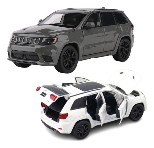 Jeep Grand Cherokee Suv De Lujo Miniatura Metal Coche 1/32