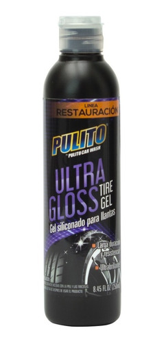 Ultra Gloss Tire Gel (gel Brillo Para Llantas)