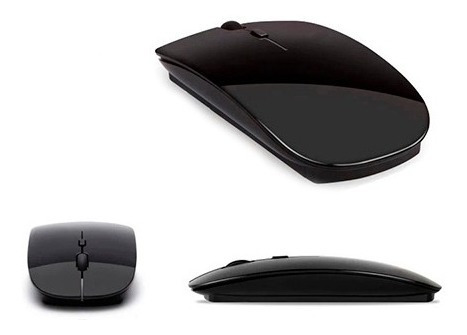 Mouse Ratón Negro Bluetooth 3.0 Compatible Con Mac Win