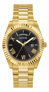 Reloj Dorado Hombre Marca Guess Mens Dress Color De La Correa Dorado