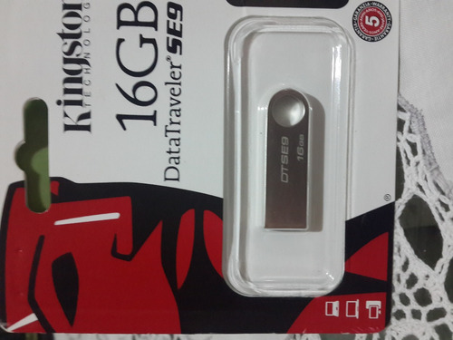 Pendriver De 16 Gb Kington Metalico Originales