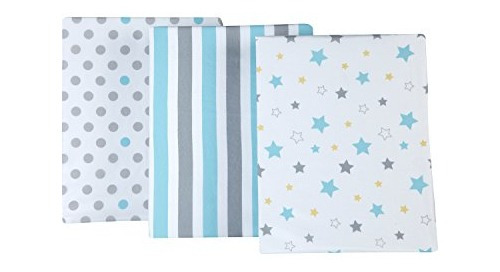 Sábanas Para Cuna Little Bedding De Nojo Twinkle Twinkle, 3