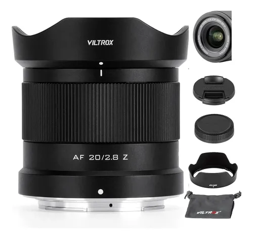 Lente Ttfc Gran-angular Viltrox Af 20 Mm F2.8 Com Montagem Z Arri