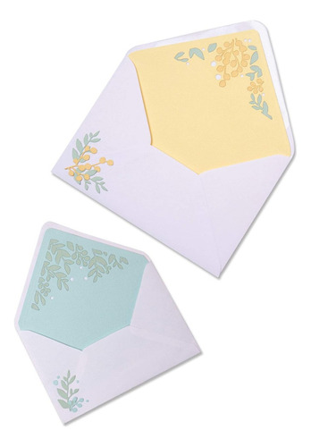 Scrapbooking Set De 7 Troqueles - Revestimientos De Sobres 2