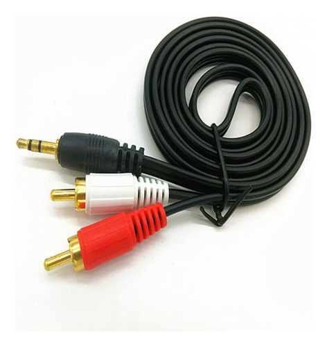 Cable Auxiliar 3.5 A 2 Rca Audio Y Video