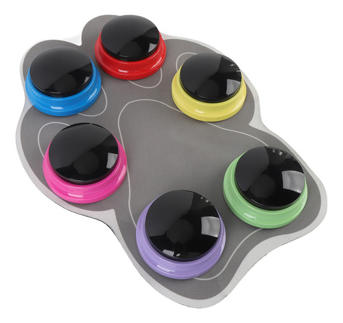 Conjunto De Botões Dog Talking, 6 Botões De Comunicação