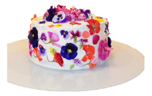 Flores Frescas Comestibles A Pedido. Para Reposteria