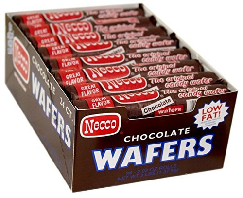 Necco Necco Obleas, Bollos De Chocolate, Paquetes De 2,02 On