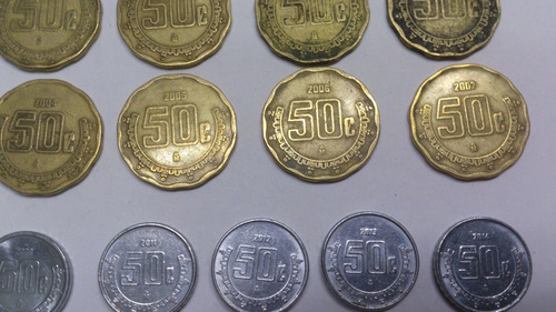 Set 45 Monedas 50 Centavos Desde 1964 A 2023 (Usado)