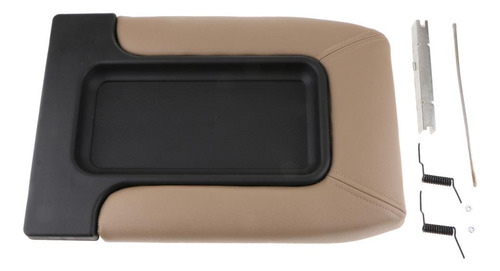 Tapa Reposabrazos Para Coche Carro (color Negro / Gris Beige