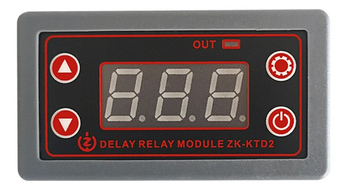 Temporizador Timer Zk-ktd2 5-30v 0.1s-999min