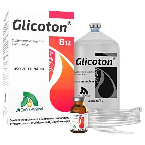 Glicoton B12 Suplemento Repositor Energético Ja Saúde 500ml