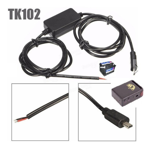 Cargador Usb Para Auto Gps Tracker Tk102 Y Tk-102b (nuevo)