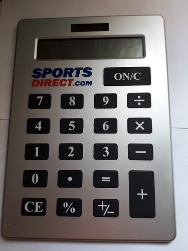 Calculadora Solar De Mesa Sports Direct 