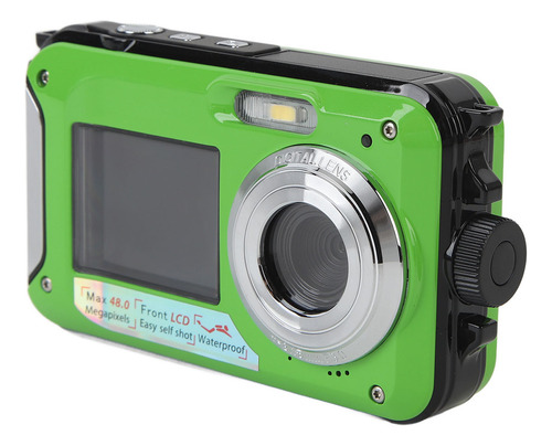 Cámara Digital Portátil Impermeable 48mp 2.7k Hd 16x Zoom