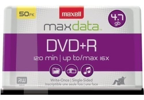 Maxell 639013 4.7gb Dvd+r