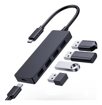Comprar Cindro Hub Usb C De 4 Puertos Hub Usb 5 En 1 Adaptador Usb 3