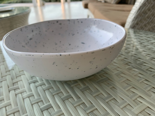 Bowl De Melamina Terrazo X 4 Unidades