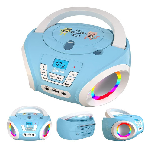 Reproductor De Cd Boombox Candy Kids Niños Nuevo 2023 ...