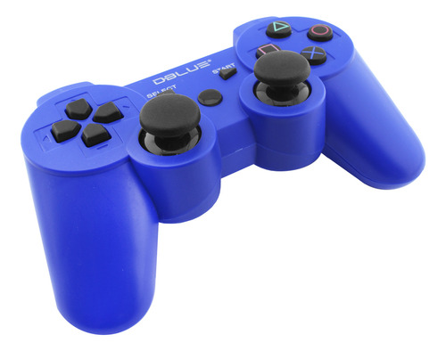 Joystick Ps3 Con Bluetooth Color Azul - Ps