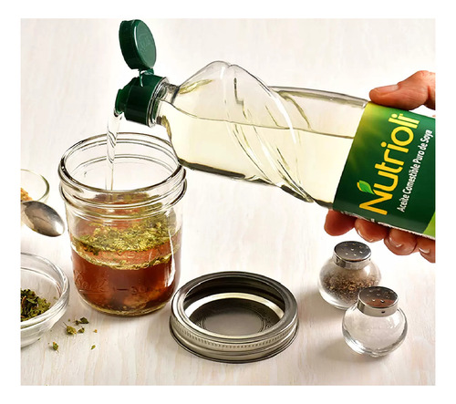 Nutrioli Aceite Comestible Puro De Soya 3pzas De 946ml
