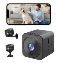 Comprar Mini Cámara, Hd 1080 Mini Cámara De Seguridad, Pequeña Cámara Wifi Inalámbrica Con Visión Nocturna Con Ir Alarma Detección De Movimiento Grabación, Función De Intercomunicación 009 Hotu