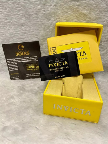 Relógio Invicta Reserve Bolt Zeus Magnum 25209 Completo +nf