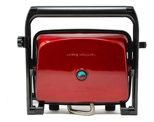 Paninera Parrilla Panini Press Roja Hamilton Beach 25462z